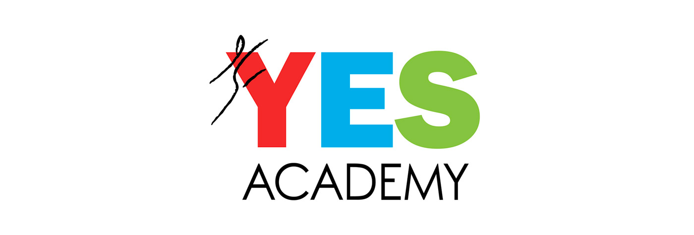 YES Academy Logo on White