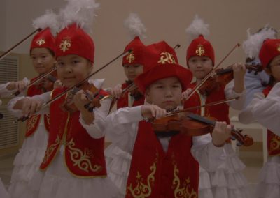 Young Traditional String Players Kyrgyzstan