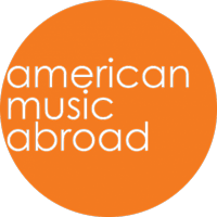 Orange Circle Logo for American Music Abroad